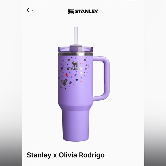 Stanley x Olivia Rodrigo Quencher H2.0 Tumbler 40oz Purple - Picture 13 of 16
